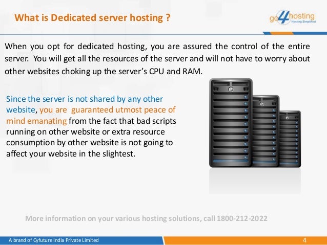 private dedicated server hosting